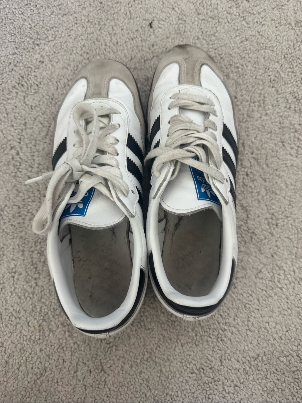 Adidas Sambas Shoes - Size 8.5